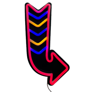 Arrow Neon Light