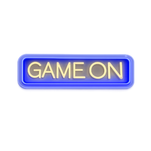 "Game on" Neon Light